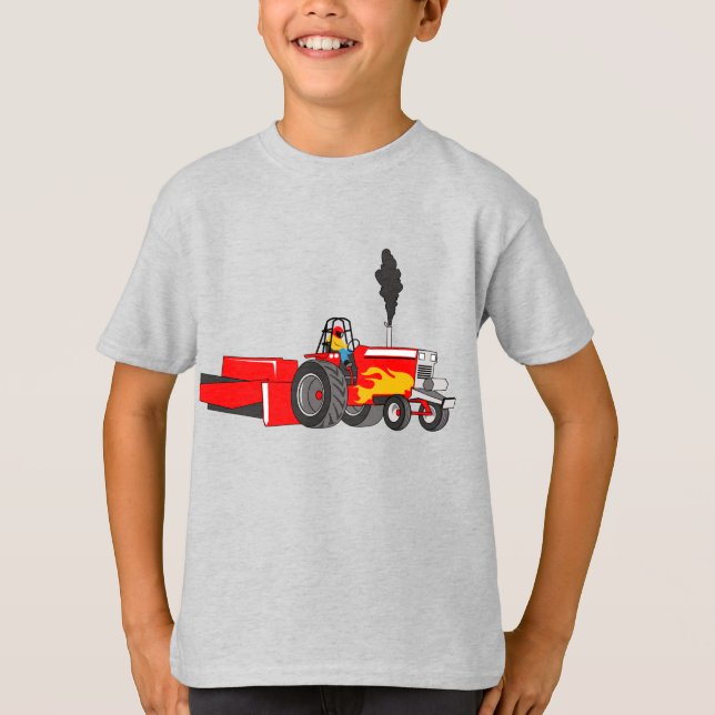 T-shirt Tracteur Pulling (Devant)