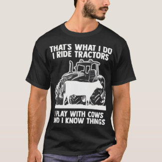 T-shirt Tracteurs Humour Vache Citation Heifer Lover Butch