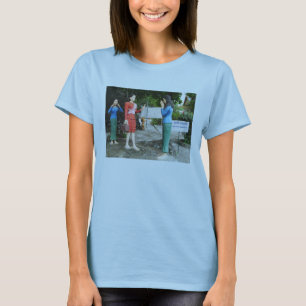 T-shirt Traction des visages derrière votre dos