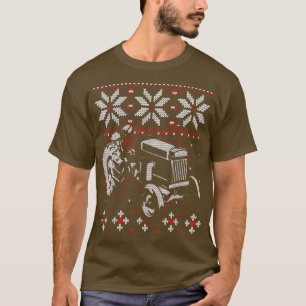 T-shirt Tractor Lover doux de Noël, Fermier agricole