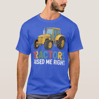 T-shirt Tractors Raised Me Right