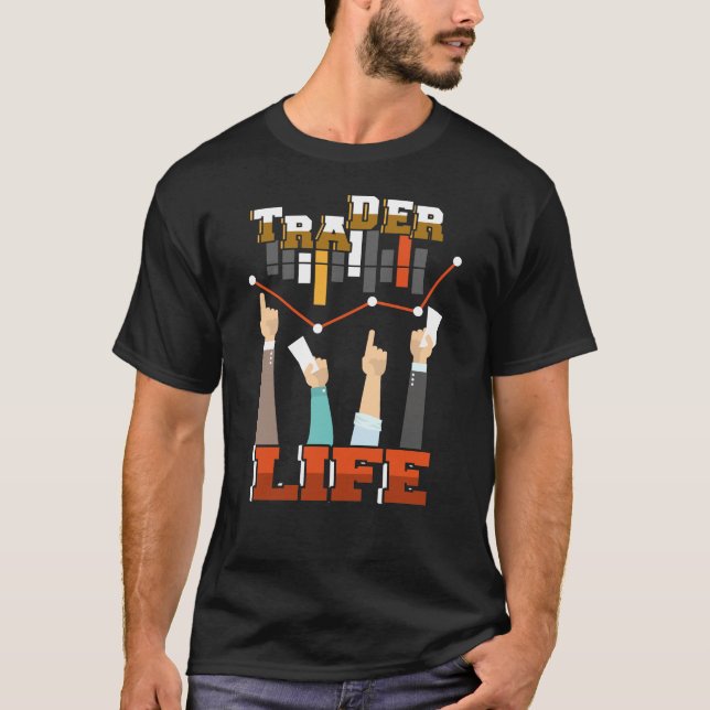 T-shirt Trader Life Stock (Devant)