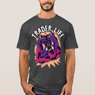 T-shirt Trader Vie Stock Marchand Jour Jour Jour de Négoci