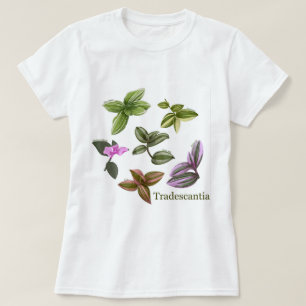 T-shirt Tradescantia plantes