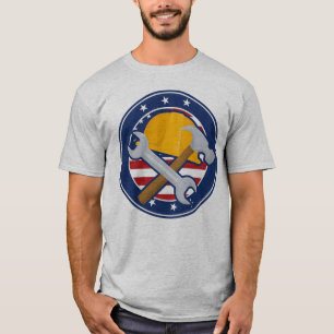 T-shirt Tradesman Patriotique