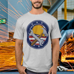 T-shirt Tradesman Patriotique