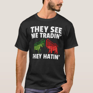 T-shirt Trading Forex pour l'investissement Daytrader Inve