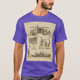 T-shirt Traditional Japanese fashion accessories and lifes