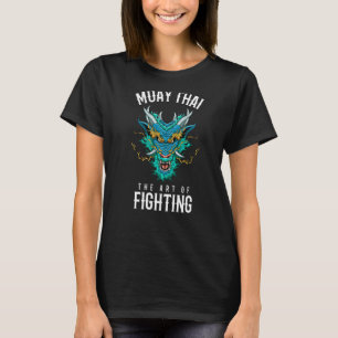 T-shirt Traditionnel Muay Thai Asiatique Dragon Thai Boxin