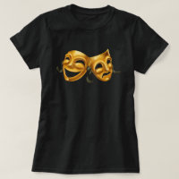Tragédie Comédie Théâtre d'or