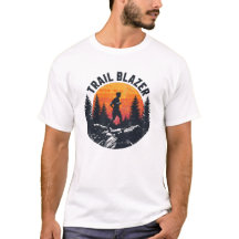 Trail Blazer Mountain Runner Silhouette