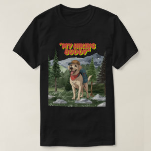 T-shirt Trail Buddy – Aventure Labrador en Randonnée