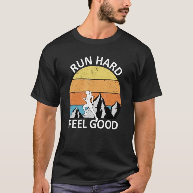 T-shirt Trail course jogging croix course dire 5 (Devant)