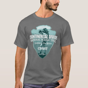 T-shirt Trail de division continentale (flèche T)