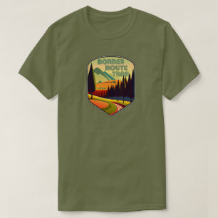 T-shirt Trail de la route frontière Couleurs du Minnesota