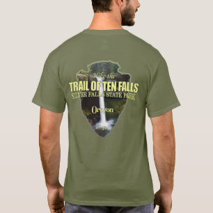T-shirt Trail of Ten Falls (flèche)