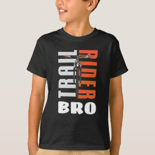 T-shirt Trail Rider Biker Bro Custom Family Cyclist
