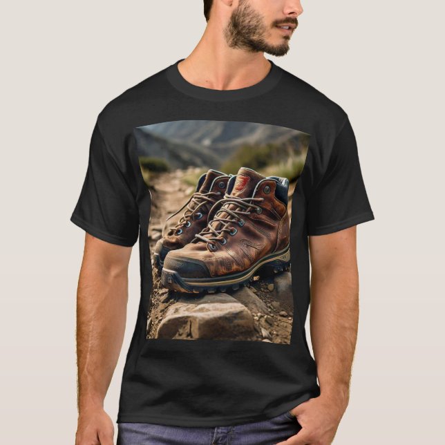 T-shirt Trailblazer : Bottes de Randonnées sur terrain acc (Devant)