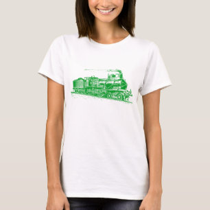 T-shirt Train 03 - Vert herbe