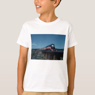 T-shirt Train de "lumière du jour" de PS, mené par 4-8-4