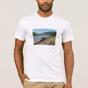 T-shirt Train de marchandises à Assmanshausen sur le Rhin
