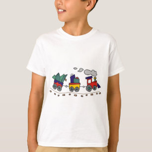 T-shirt Train de Noël
