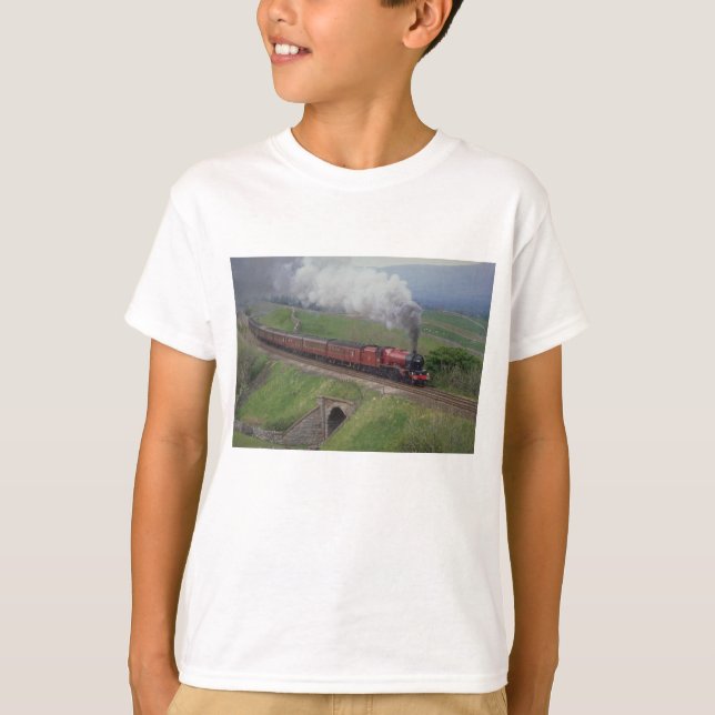 T-shirt Train de vapeur (Devant)