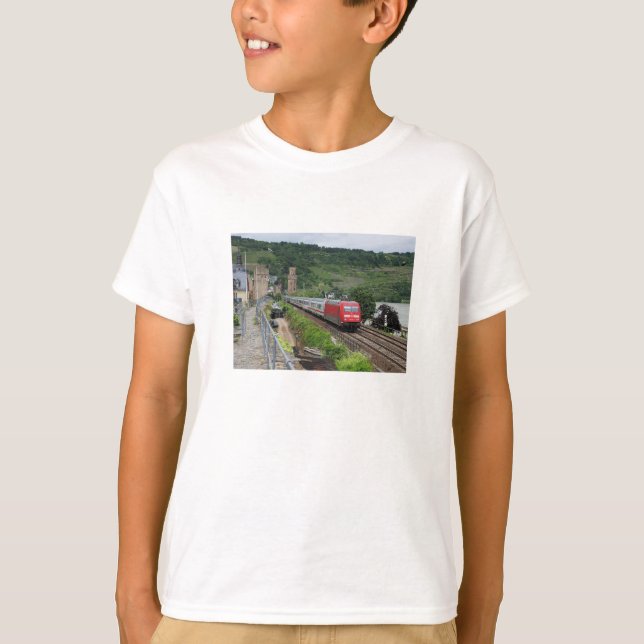 T-shirt Train de voyageurs (Devant)