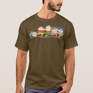 T-shirt Train du Corps de défense Crayon Shin-chan Kasukab