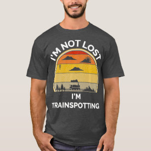 T-shirt Train Grandpa Model Train Collector Railroad