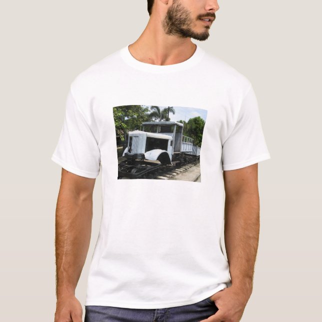 T-shirt Train militaire 2ème guerre mondiale au pont de la (Devant)
