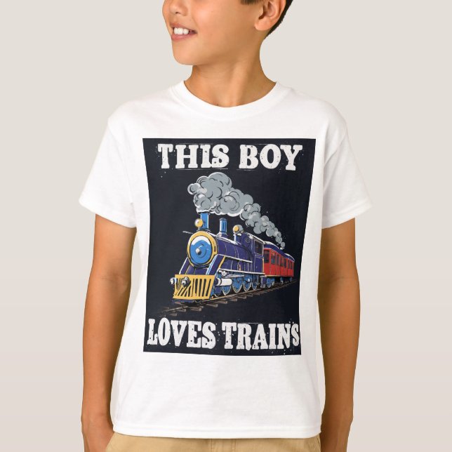 T-shirt Train of Imagination (Devant)