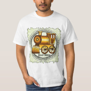 T-shirt Train orange