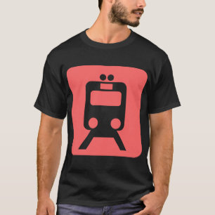 T-shirt Train Sign -