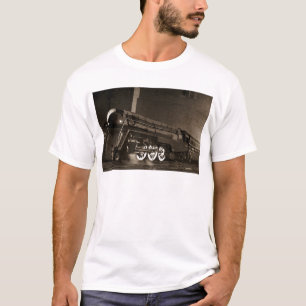 T-shirt Train vintage central d'art déco de New York