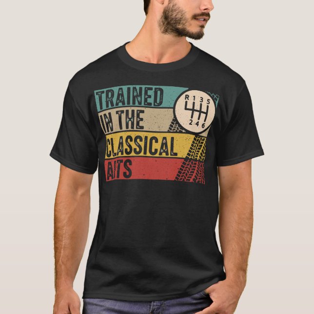 T-shirt Trained In The Classical Arts Speed Manual  (Devant)