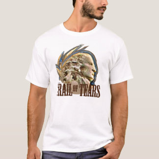 T-shirt Traînée de migration cherokee de larmes vers