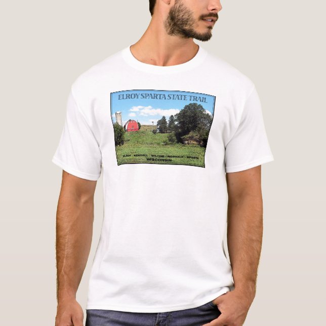 T-shirt Traînée d'état d'Elroy Sparte (Devant)