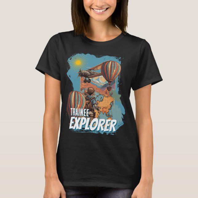 T-shirt Trainee Explorer Aventure Girl's (Devant)
