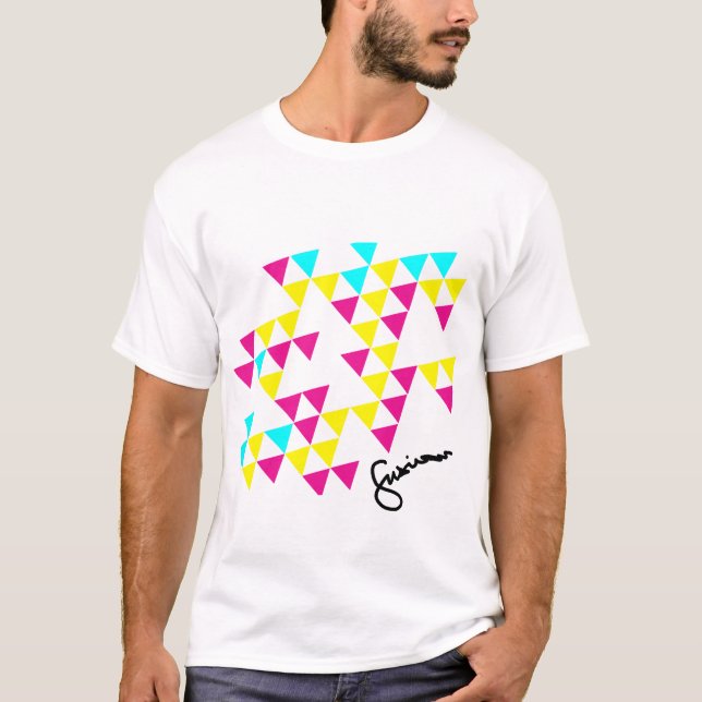 T-shirt Traingle Scatterd (Devant)