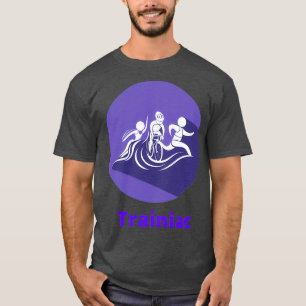 T-shirt Trainiac de triathlon