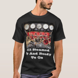 T-SHIRT TRAINS À VAPEUR