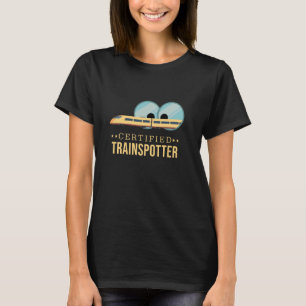T-shirt Trainspotter I Trainspotter Railwayman L