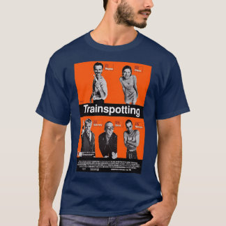 T-shirt Trainspotting retro family