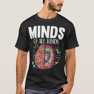T-shirt Trait ADHD De Toutes Sortes