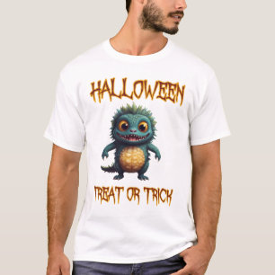 T-shirt Traite d'Halloween ou Trick