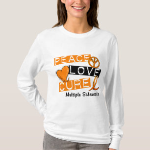 T-shirt TRAITEMENT 1 d'AMOUR de PAIX de sclérose en