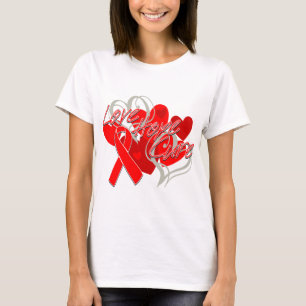 T-shirt Traitement d'espoir d'amour de maladie cardiaque