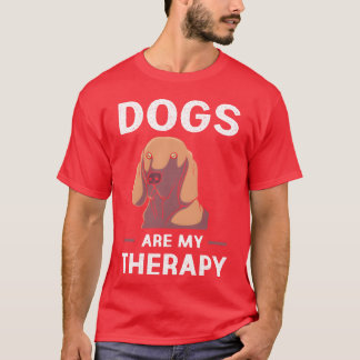 T-shirt Traitement thérapeutique Amoureux des chiens cadea