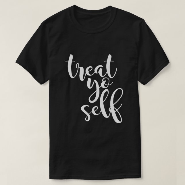 T-shirt Traitez-vous soi (Design devant)